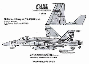 Decal 1/48 McDonnell-Douglas F/A-18C Hornet (CAM)