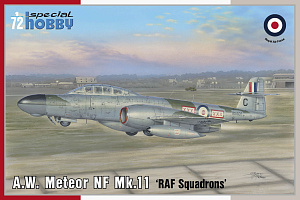 Model kit 1/72 A.W. Meteor NF Mk.11 'RAF Squandrons' (Special Hobby)