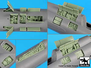 Additions (3D resin printing) 1/48 Sukhoi Su-17/Su-22 Big set (designed to be used with Hobby Boss kits) 