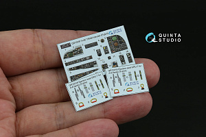 A-6E TRAM Intruder 3D-Printed & coloured Interior on decal paper (Fujimi)