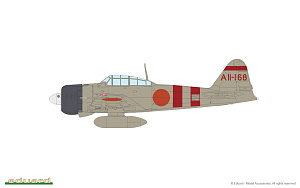 Model kit 1/48 TORA TORA TORA! Limited edition kit of the Japanese WWII naval fighter (Eduard kits)