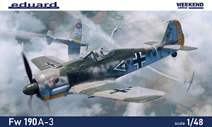 Model kit 1/48 Focke-Wulf Fw-190A-3 The Weekend edition (Eduard kits)