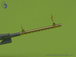 Aircraft detailing sets (brass) 1/32 German aircraft machine gun MG.15 - barrels and etched sights (2pcs) 