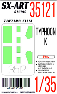 Tinting film 1/35 Typhoon-K (Takom)