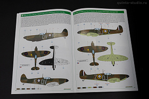 Model kit 1/48 BATTLE of BRITAIN Supermarine SPITFIRE Mk.Ia (Eduard kits)