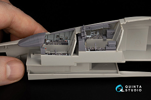 RF-4C Phantom II (early) 3D-Printed & coloured Interior on decal paper (Hasegawa) (with 3D-printed resin parts)