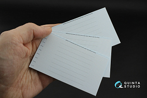 Raised panel lines and smooth welds, Medium relief (for all kits)