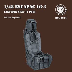 Additions (3D resin printing) 1/48 ESCAPAC 1G-3 Ejection Seat for Douglas A-4 Skyhawk (1pcs) 