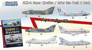 Model kit 1/72 Dassault SMB-2 Super Mystere/Sa'ar Duo Pack & Book The SMB.2 (Special Hobby)