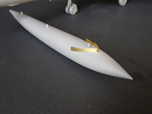 Photo Etching Kit MiG-25. Exterior (ICM) (designed to be used with ICM) (Metallic Details)