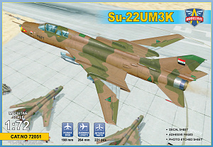 Model kit 1/72 Sukhoi Su-22UM3K advanced two-seat trainer (Export version) (Modelsvit) 