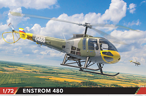 Model kit 1/48 ENSTROM 480 HYBRID edition kit (Eduard kits)