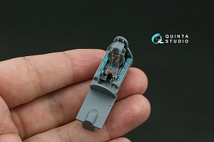 MiG-21MF (Gorkiy plant) 3D-Printed & coloured Interior on decal paper (Eduard) (with 3D-printed resin parts)