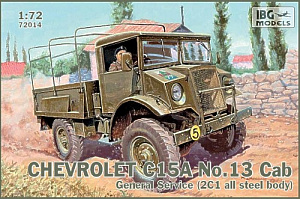 Model kit 1/72 Chevrolet C15A No.Cab 13 General Service (IBG Models)