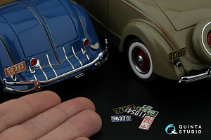 Southeastern U.S. License Plates 1910-1940 (All kits) (with metal base)