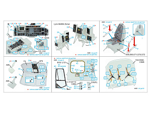 Lynx Mk88a 3D-Printed & coloured Interior on decal paper (Revell)