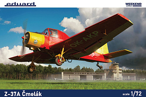 Model kit 1/72 Z-37A Cmelak (Weekend Edition) (Eduard kits)