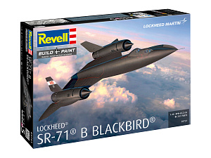 Model kit 1/48 Сборная модель 1/48 Lockheed SR-71B Blackbird (Revell)