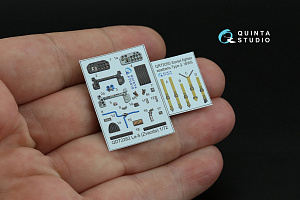 La-5 3D-Printed & coloured Interior on decal paper (Zvezda)