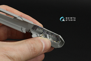 He 219 3D-Printed & coloured Interior on decal paper (Dragon)