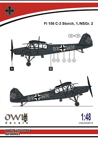 Decal 1/48 Fieseler Fi.156C 'Storch' Nachtschlacht (Owl Decals)