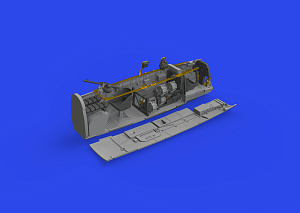 Additions (3D resin printing) 1/72 Messerschmitt Bf-110E cockpit (designed to be used with Eduard kits) 