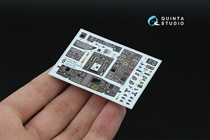 HH-60H Rescue Hawk 3D-Printed & coloured Interior on decal paper (Kitty Hawk) (Small version)