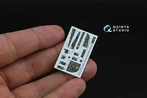 A-6E TRAM Intruder 3D-Printed & coloured Interior on decal paper (Fujimi)