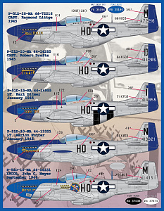 Decal 1/48 "Meyers Maulers Part2" (Furball Aero-Design)