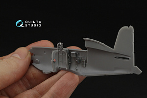 Boeing F4B-4 3D-Printed & coloured Interior on decal paper (Clear Prop)