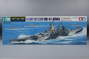 Model kit 1/700 BB-61 Iowa – US Battleship (Tamiya)