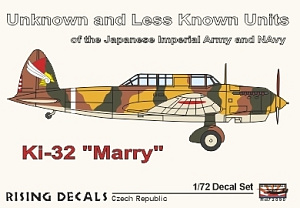 Decal 1/72 Kawasaki Ki-32 'Mary' (Rising Decals)