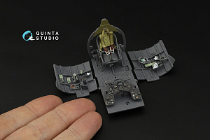 Macchi MC.200 Saetta 3D-Printed & coloured Interior on decal paper (Italeri)