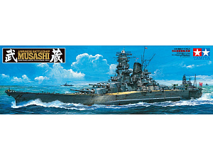 Model kit 1/350 Japanese Battleship Musashi (Tamiya)