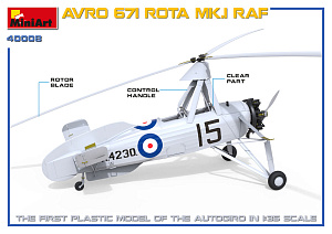 Model kit 1/35 AVRO 671 ROTA MK.I RAF (MiniArt)