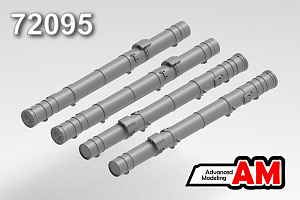 Additions (3D resin printing) 1/72 9M120 "Ataka" guided missile (Advanced Modeling) 