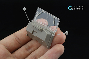 U.S. Diamond T 968A Cargo truck (open cab) 3D-Printed & coloured Interior on decal paper (Mirror Models) (with 3D-printed resin parts)