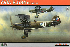 Model kit 1/48 Avia B-534 III serie (PROFIPACK) Re-edition (Eduard kits)