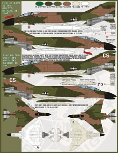Decal 1/48 Gunfighter Phantoms Part I  (Furball Aero-Design)