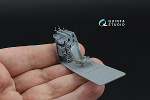 Fairey Barracuda Gunner Station 3D-Printed & coloured Interior on decal paper (Trumpeter) (with 3D-printed resin parts)