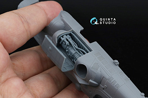 Ka-52/Ка-52М Engine with bay and cover, portside (Dream Model/Quinta)