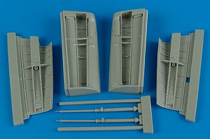 Additions (3D resin printing) 1/32 Panavia Tornado speed brakes (designed to be used with Revell kits) 