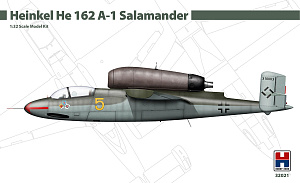 Model kit 1/32 Heinkel He-162A-1 Salamander (Hobby 2000) (damage box)