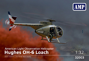 Model kit 1/32 Hughes OH-6A Cayuse (AMP)