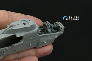 AH-1W 3D-Printed & coloured Interior on decal paper (Dream Model)