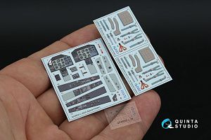 L-39ZA 3D-Printed & coloured Interior on decal paper (Special Hobby)