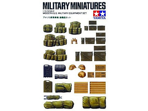 1/35 Modern US Military Equipment Set (Tamiya)