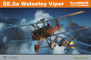 Model kit 1/48 Royal Aircraft Factory S.E.5a Wolseley "Profipack Edition" (Eduard kits)