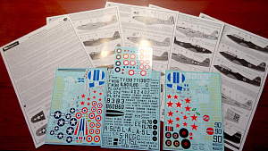 Decal 1/48 Bell p-63 Kingcobral (Begemot)