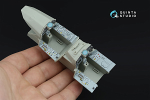 Eurofighter Typhoon Twin-seater EF-2000B/2000T 3D-Printed & coloured Interior on decal paper (Trumpeter) (Small version)